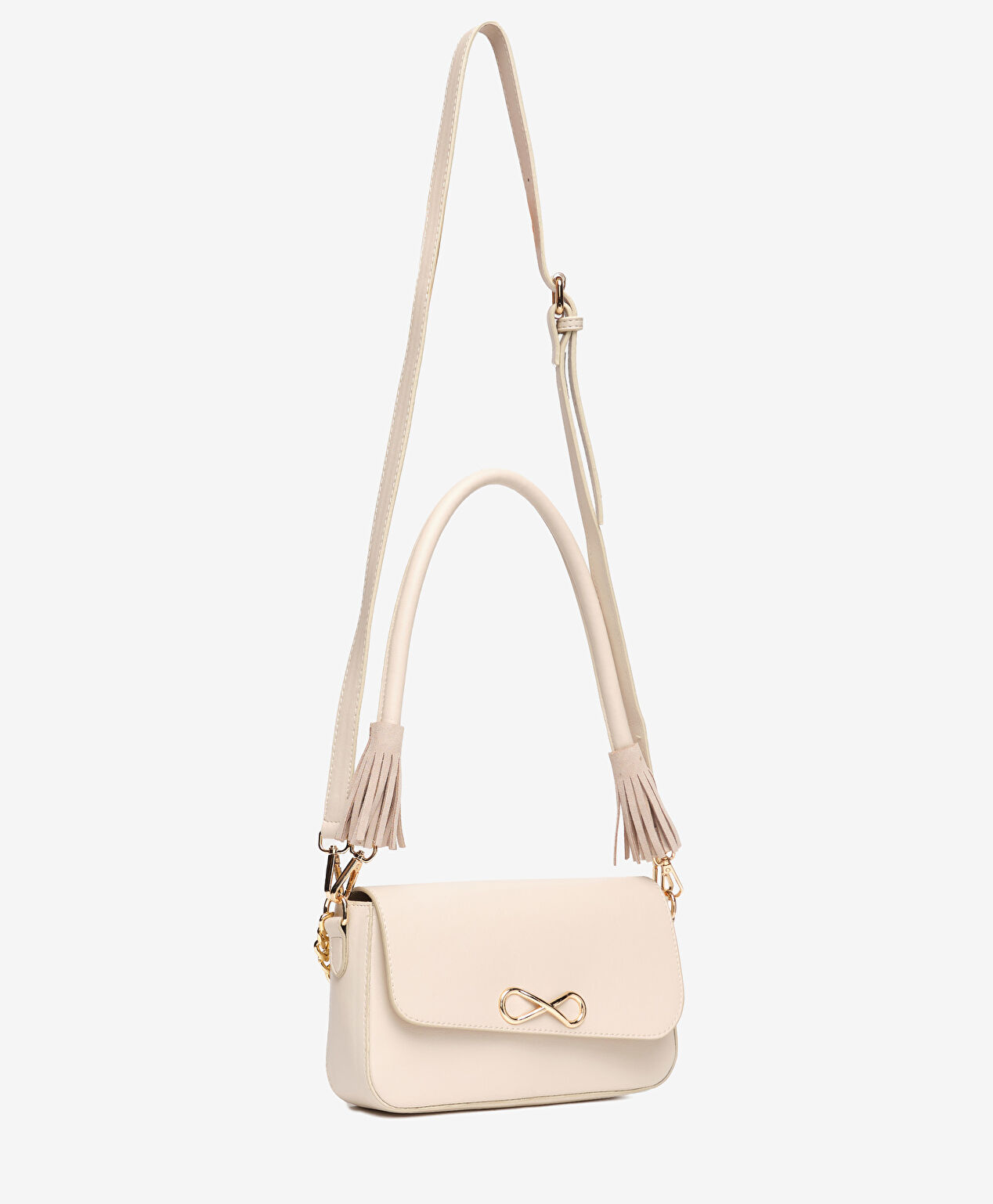 Kadın Bej Çapraz Çanta - 2