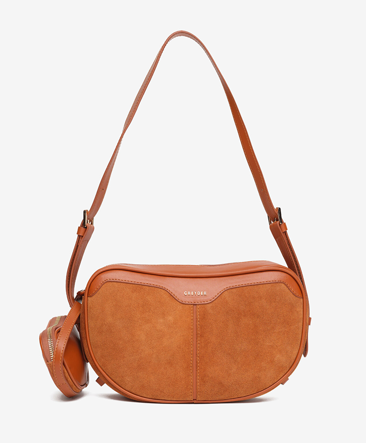 Kadın Taba Hakiki Deri Çapraz Çanta - 1