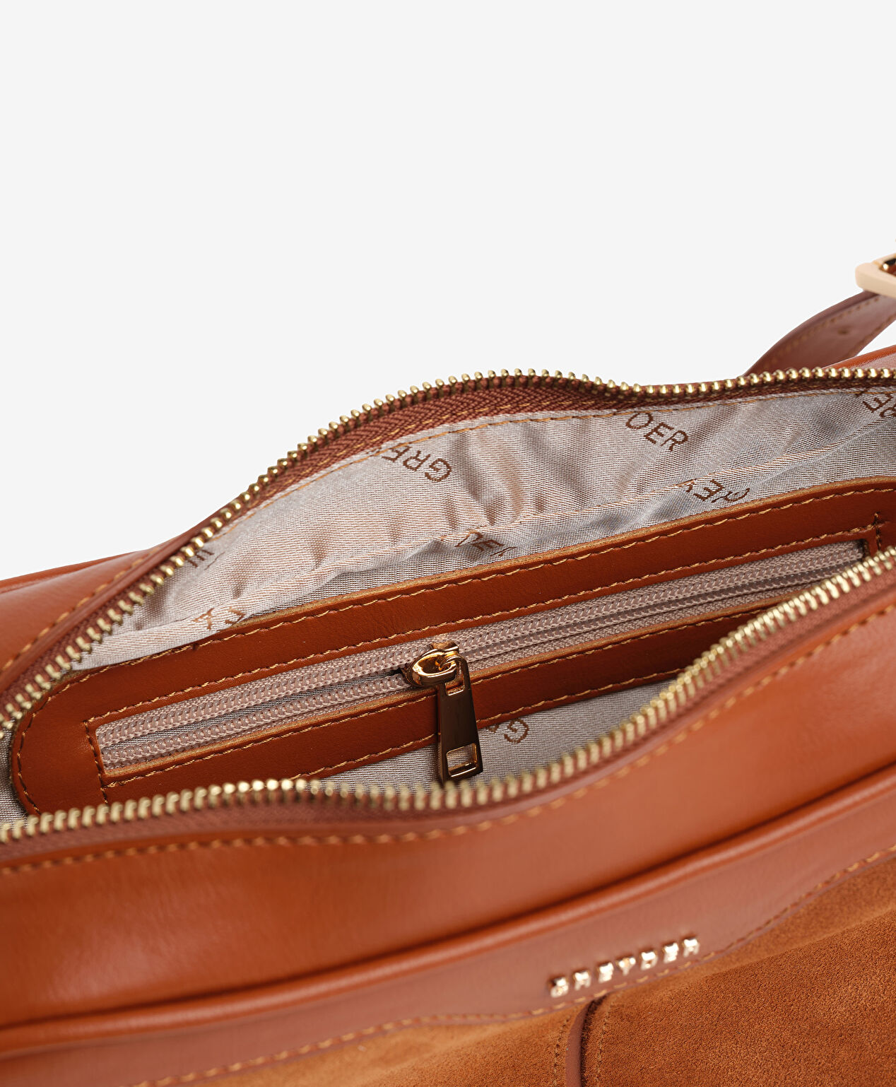 Kadın Taba Hakiki Deri Çapraz Çanta - 4