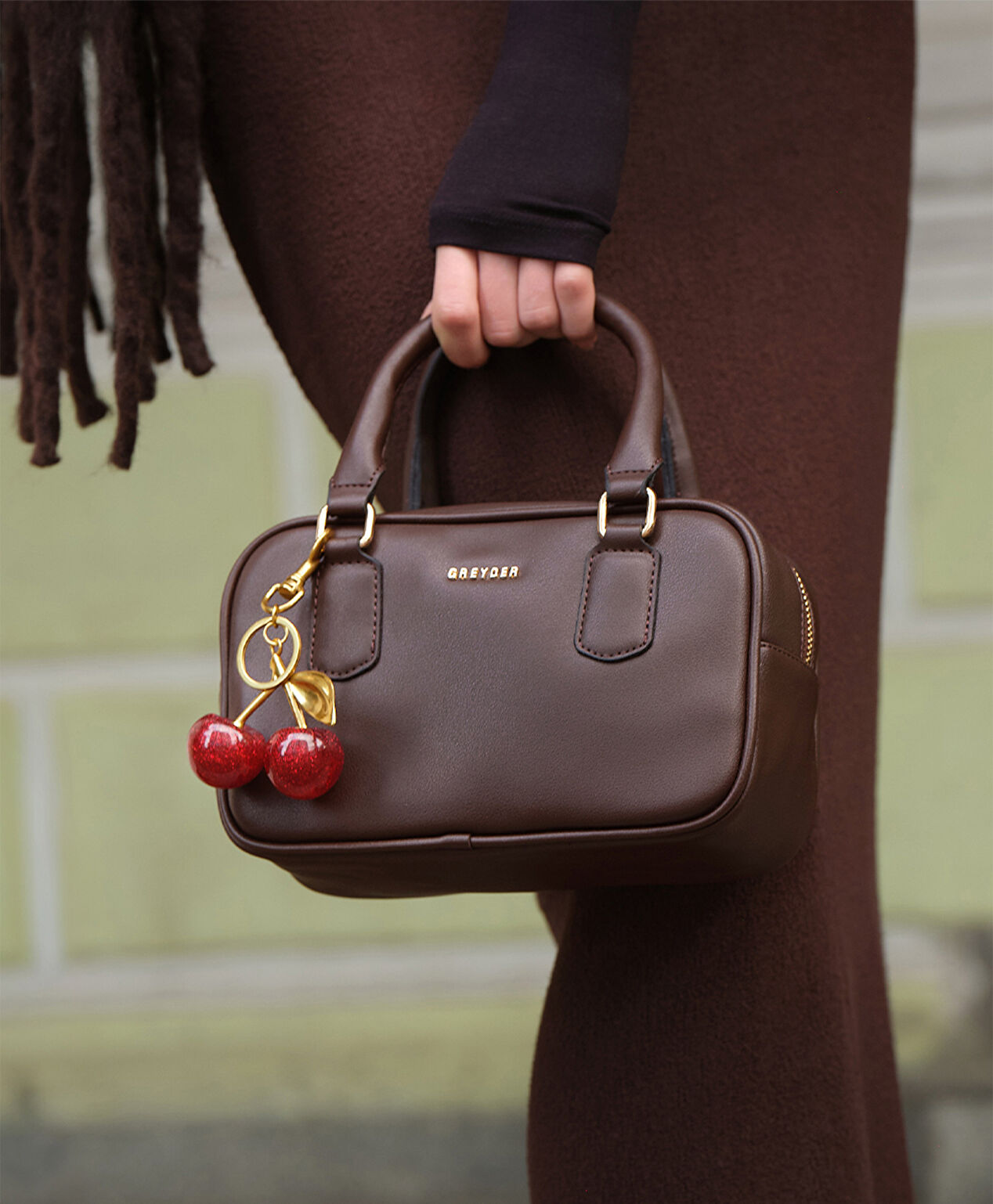 Kadın Kahverengi Çapraz Çanta - 5