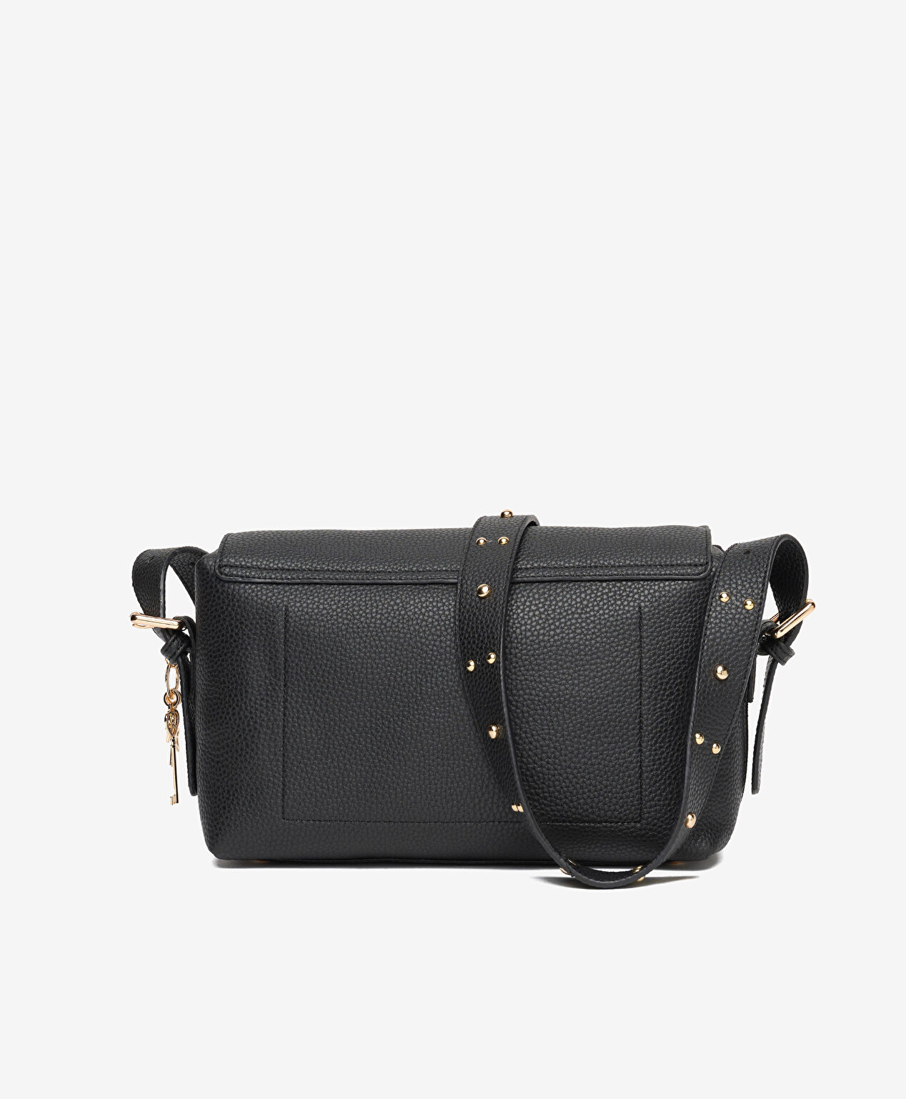 Kadın Siyah Hakiki Deri Çapraz Çanta - 3