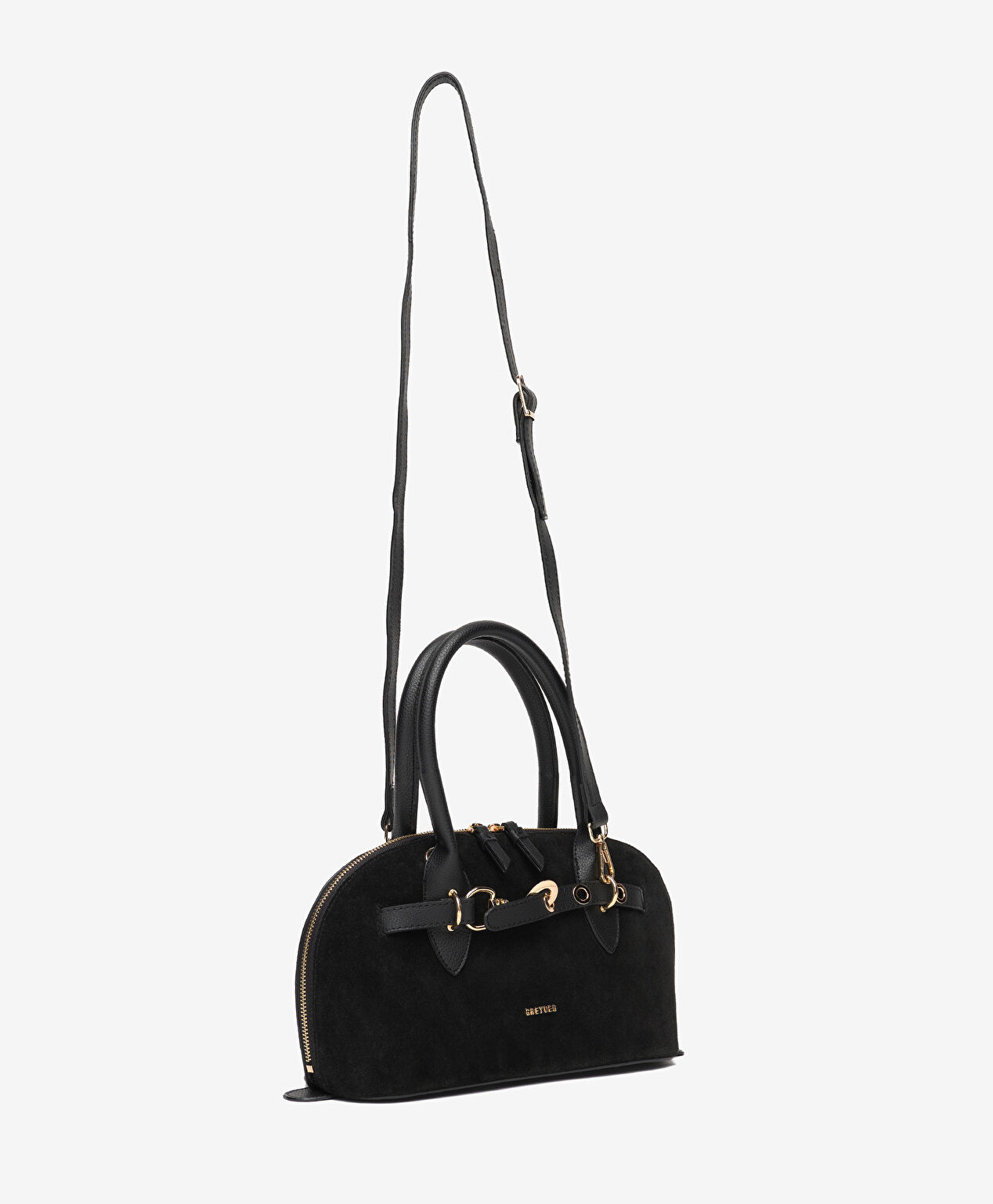 Kadın Siyah Hakiki Deri Çapraz Çanta - 2