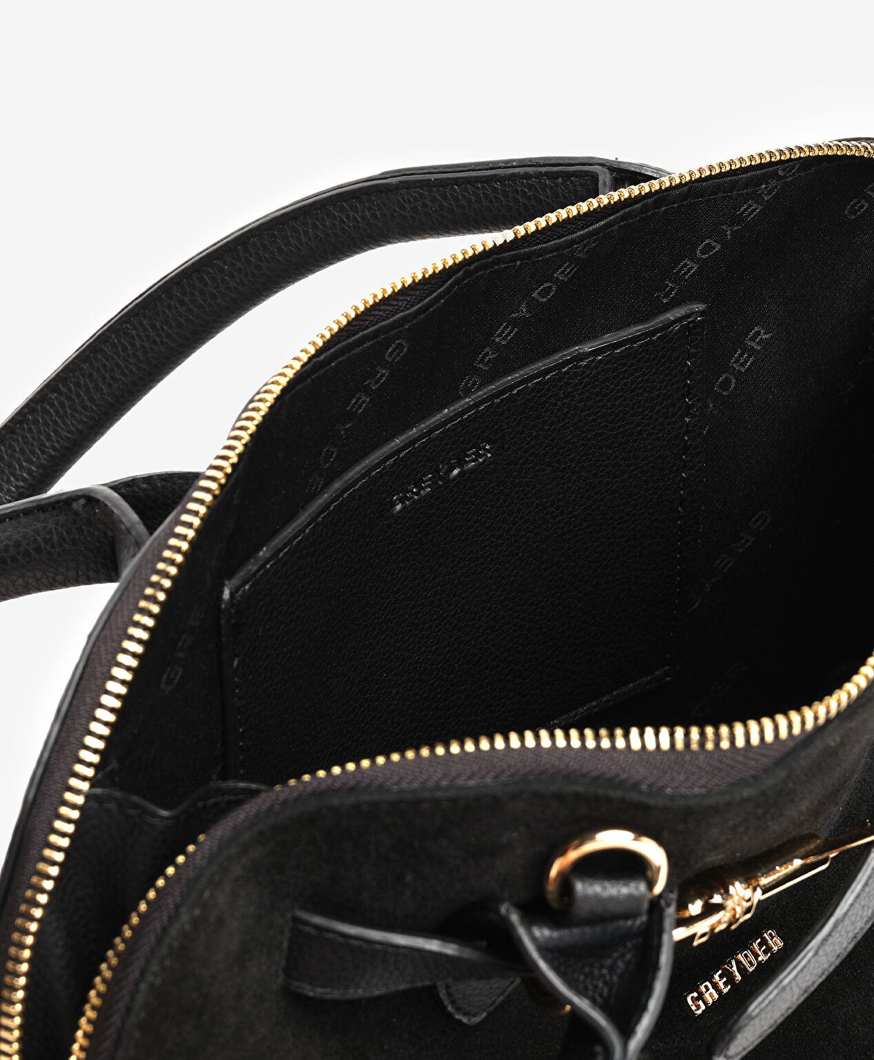 Kadın Siyah Hakiki Deri Çapraz Çanta - 5