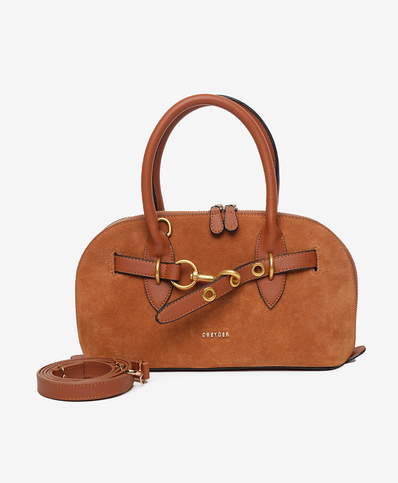 Kadın Taba Hakiki Deri Çapraz Çanta - 1