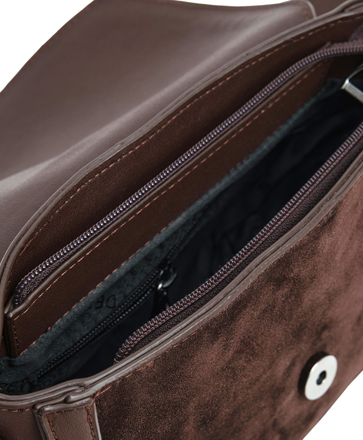 Kadın Kahverengi Hakiki Deri Çapraz Çanta - 4