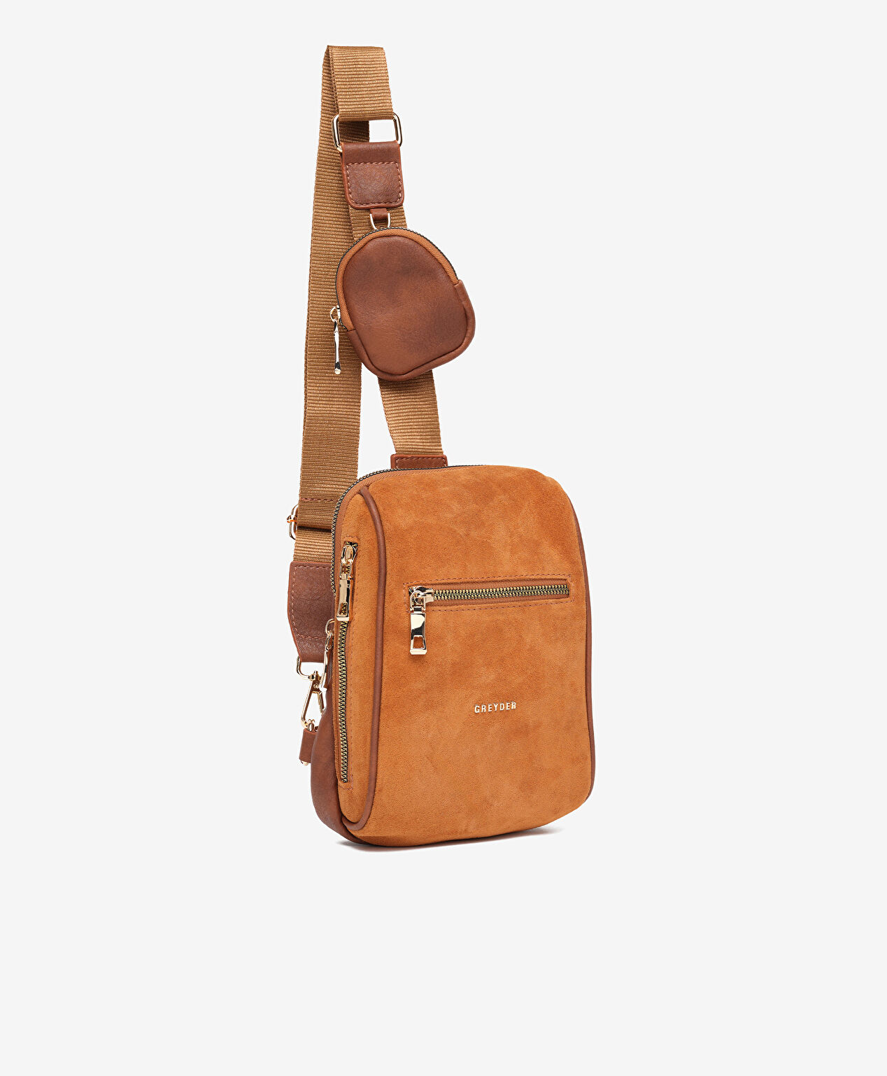 Kadın Taba Hakiki Deri Çapraz Çanta - 2