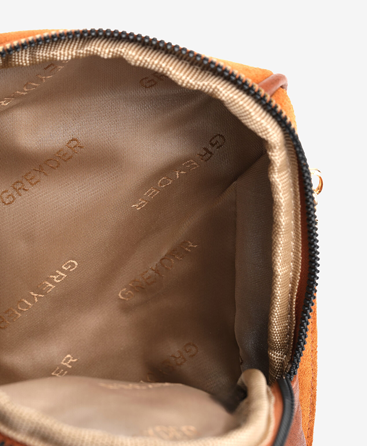 Kadın Taba Hakiki Deri Çapraz Çanta - 4