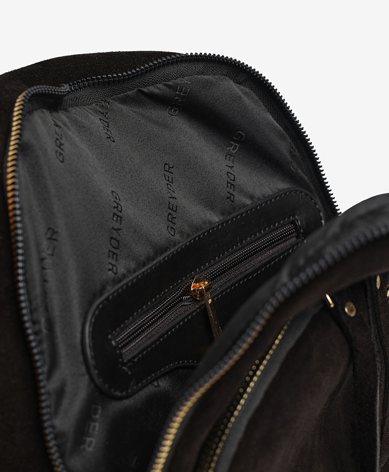 Kadın Siyah Hakiki Deri Sırt Çantası - 4