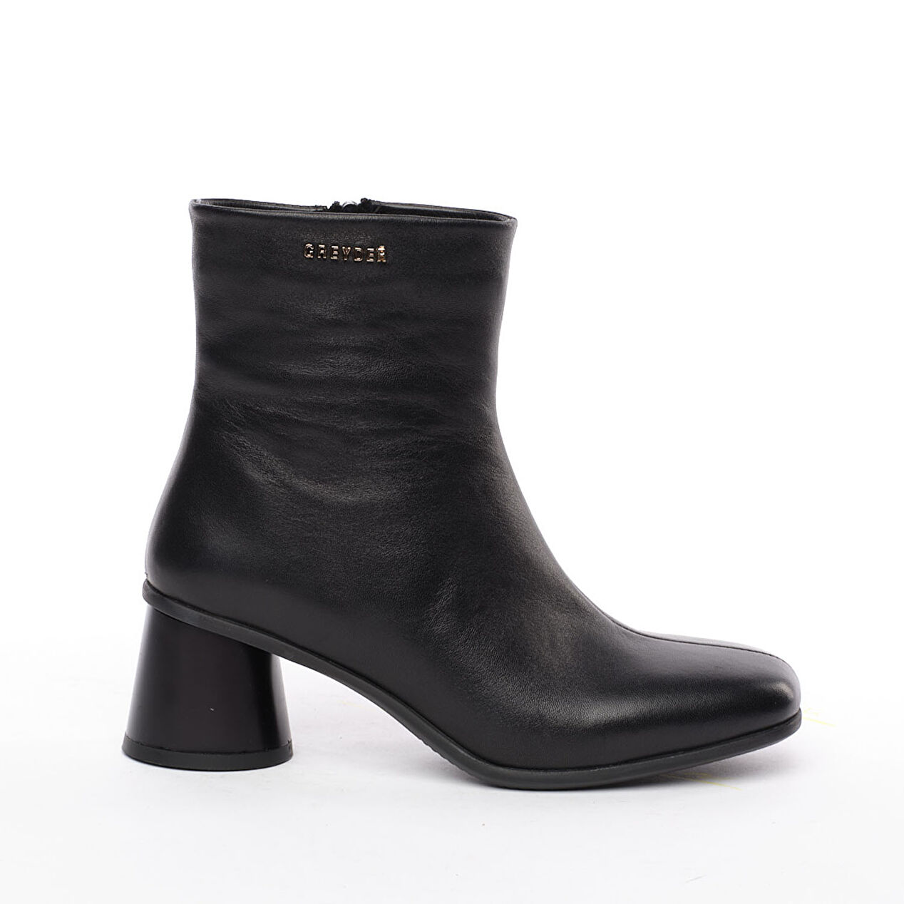 Kadın Siyah Hakiki Deri Bot - 1