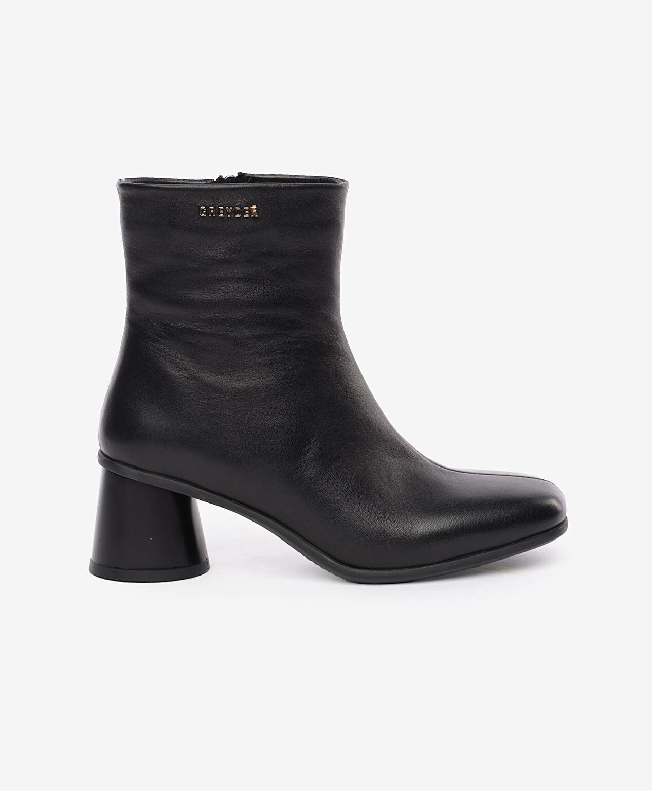 Kadın Siyah Hakiki Deri Bot - 1