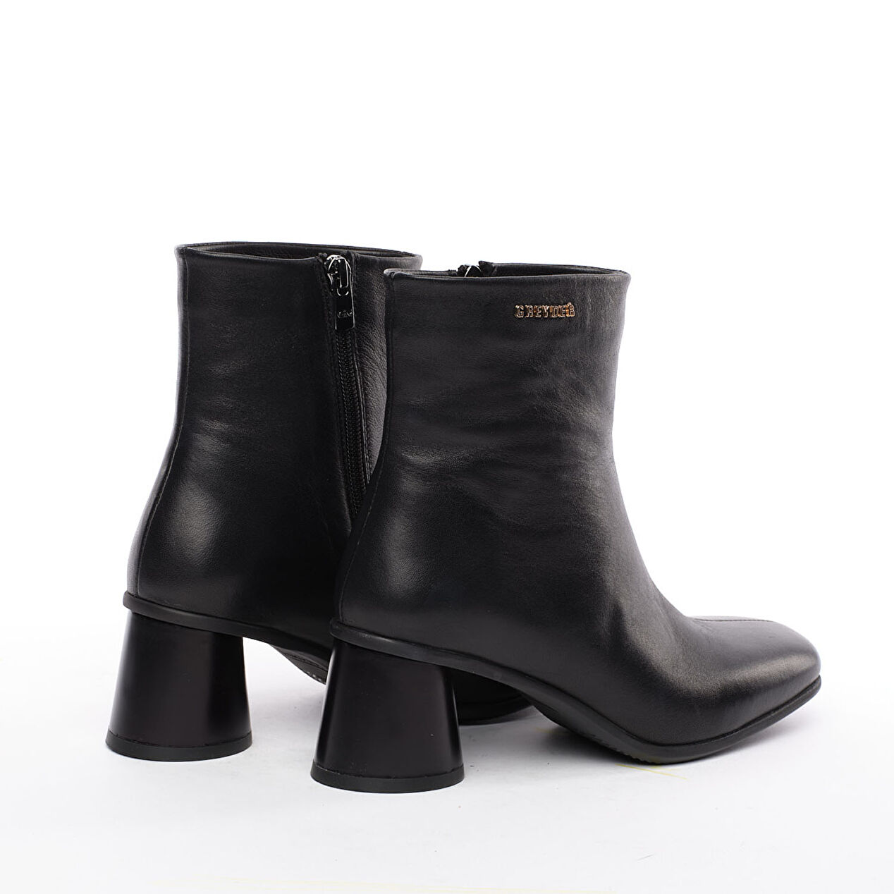 Kadın Siyah Hakiki Deri Bot - 4