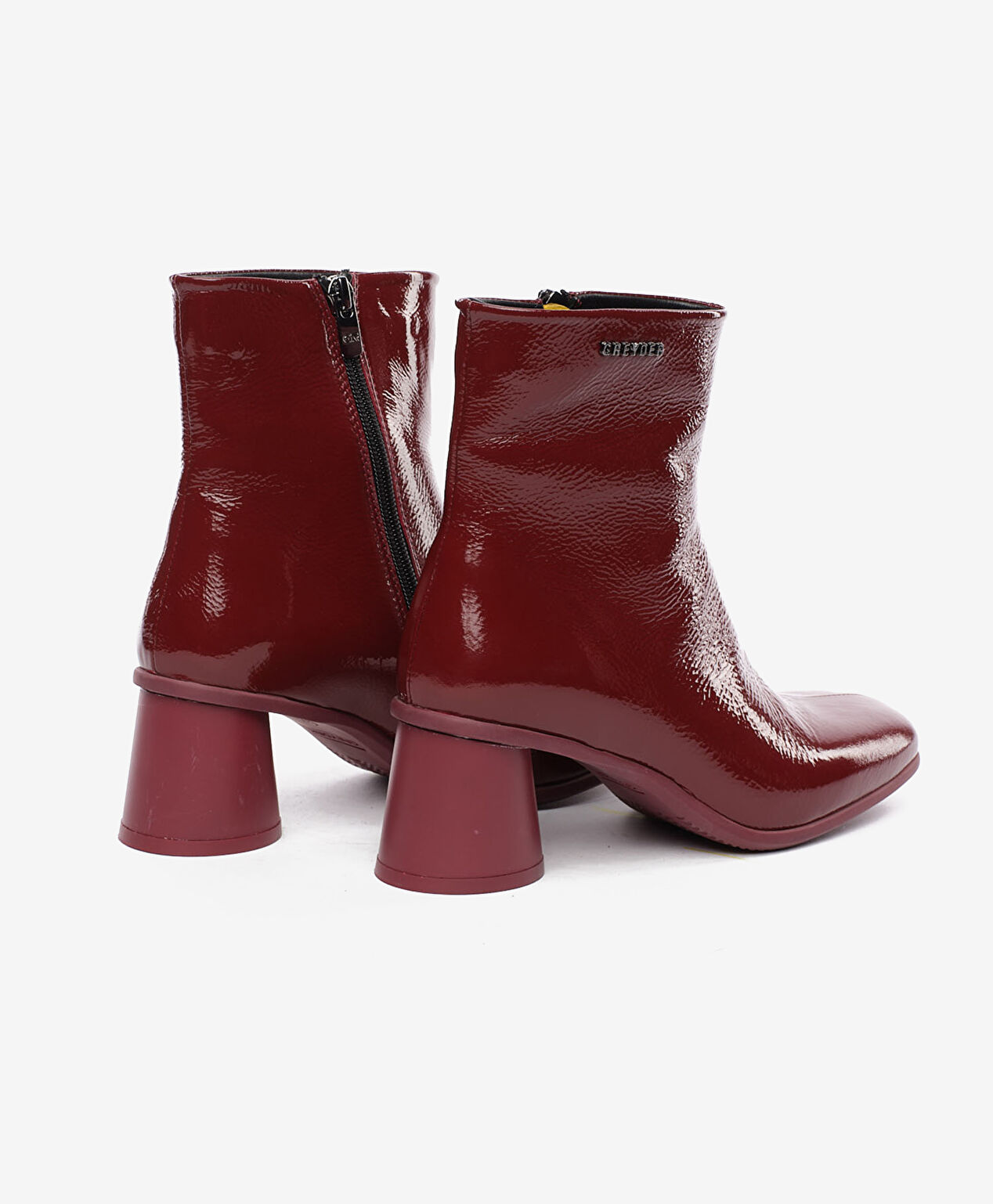 Kadın Bordo Hakiki Deri Bot - 4