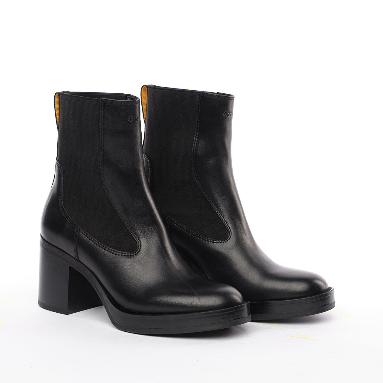 Kadın Siyah Hakiki Deri Topuklu Bot - 3