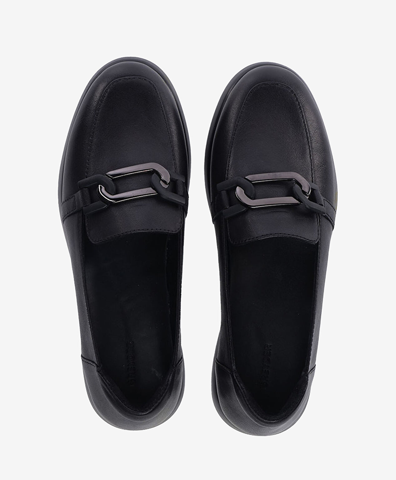 Kadın Siyah Hakiki Deri Comfort Ayakkabı - 5