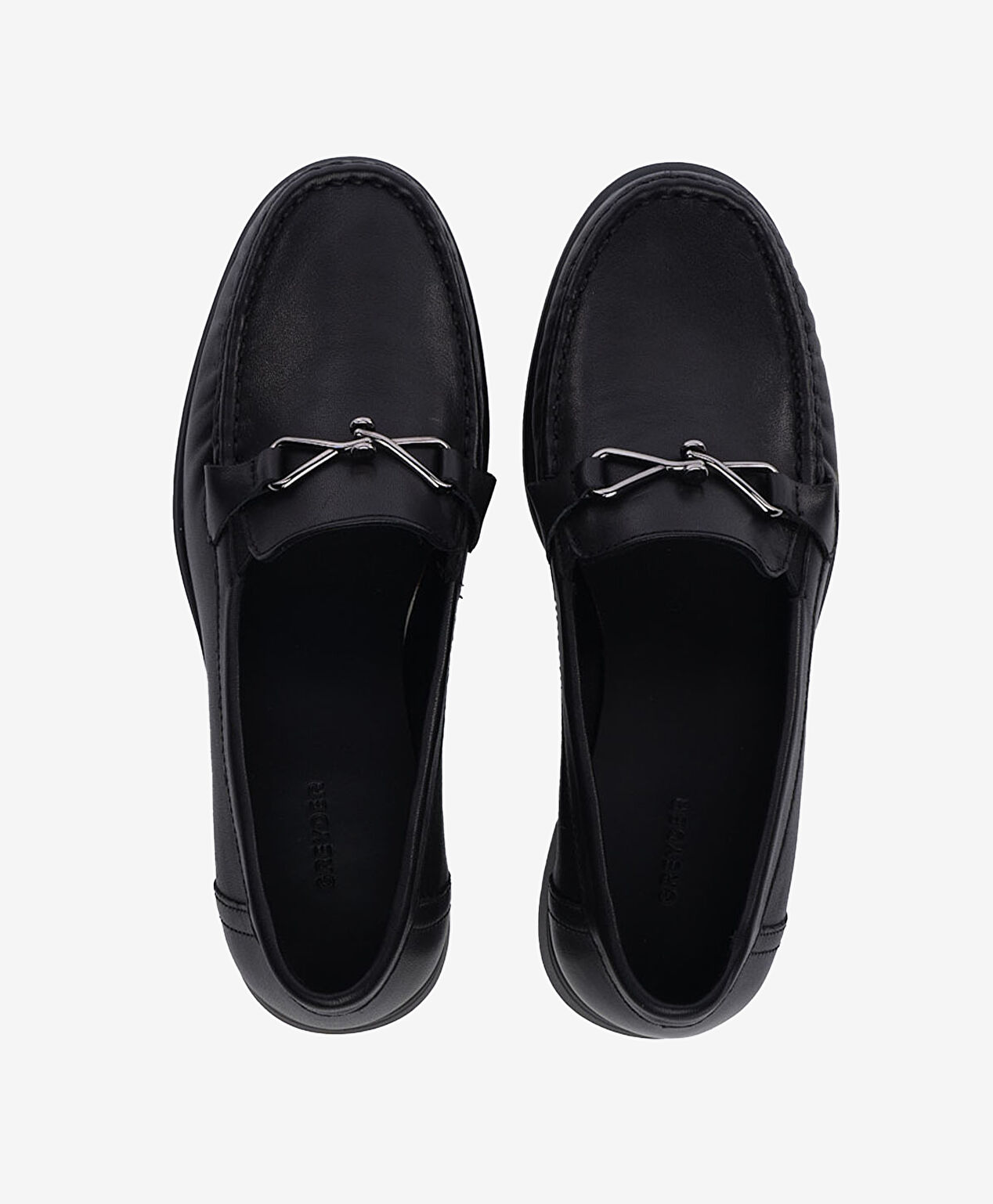 Kadın Siyah Hakiki Deri Comfort Ayakkabı - 5