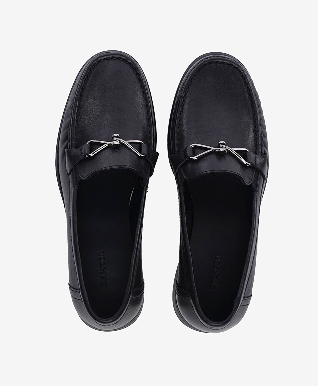 Kadın Siyah Hakiki Deri Comfort Ayakkabı - 5