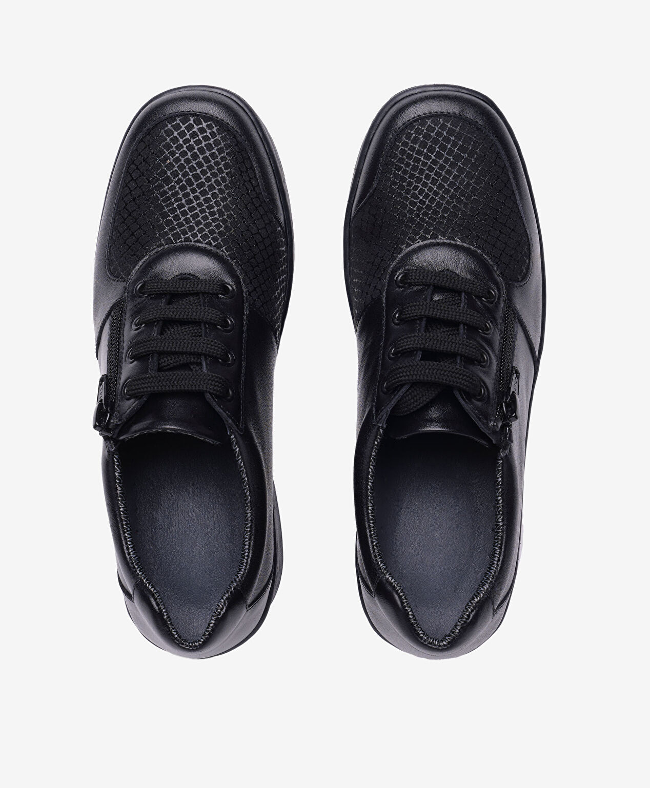 Kadın Siyah Hakiki Deri Comfort Ayakkabı - 5