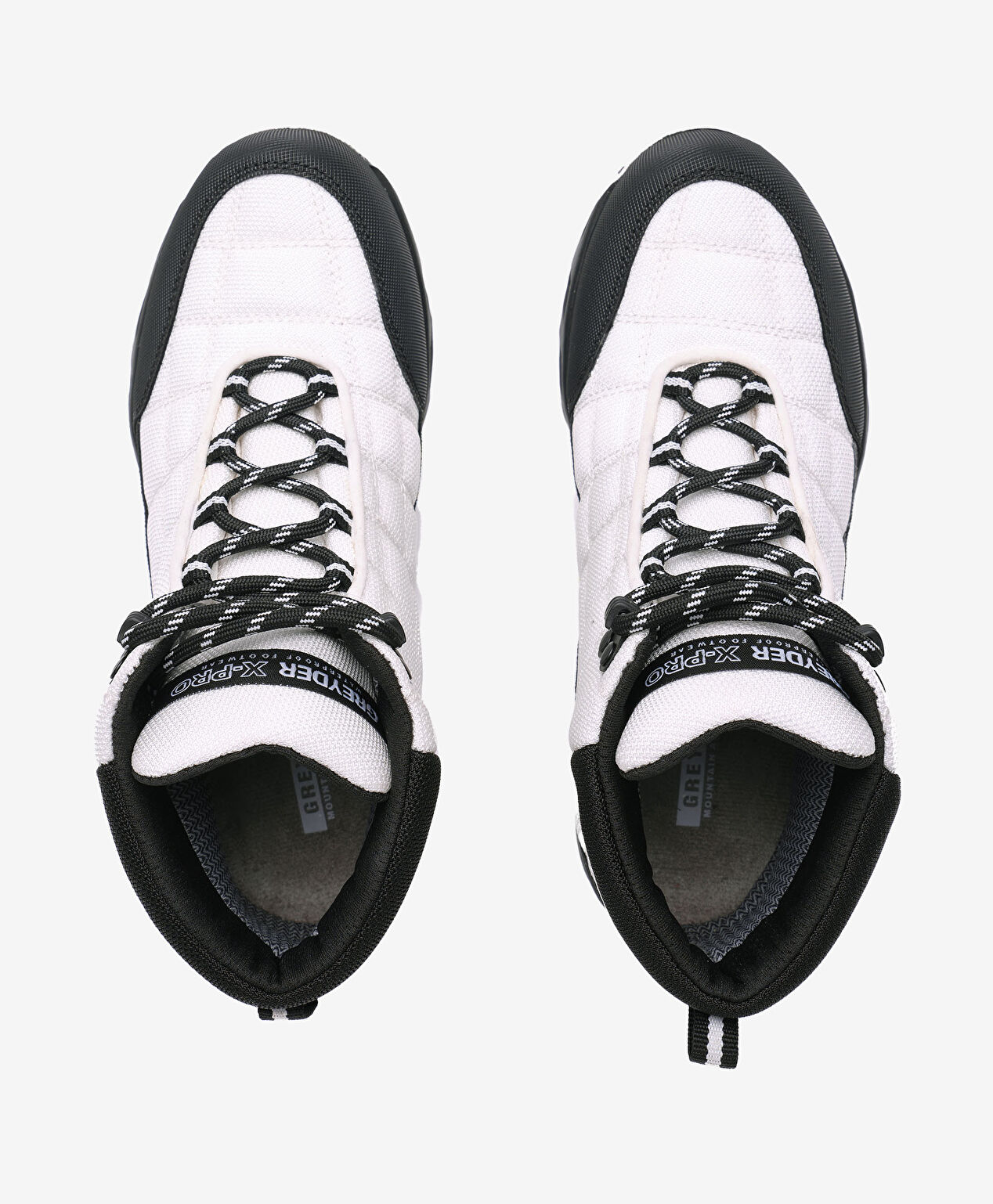 Kadın Beyaz Siyah Su Geçirmez Outdoor Bot - 5