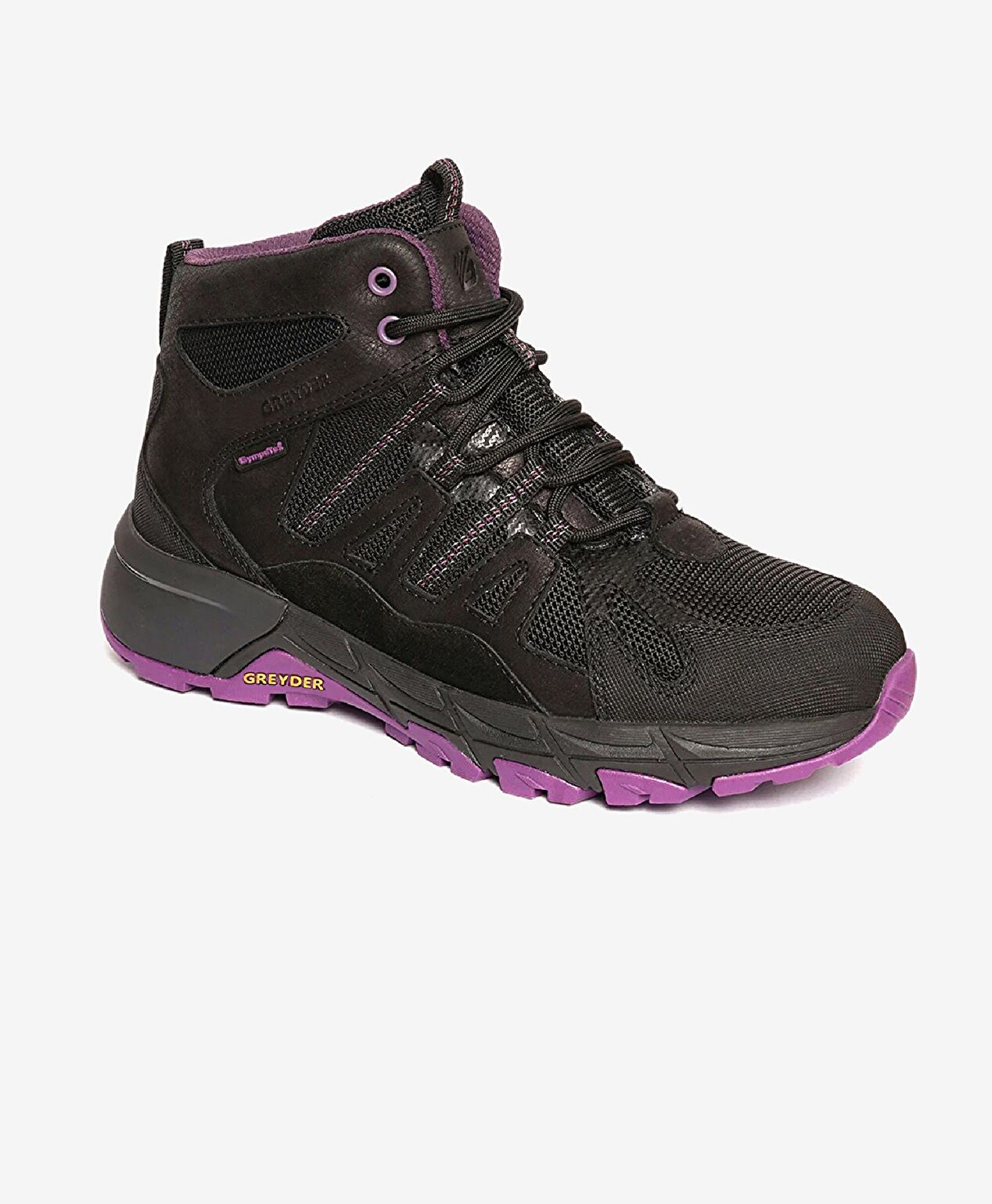 Kadın Siyah Mor Su Geçirmez Outdoor Bot - 3
