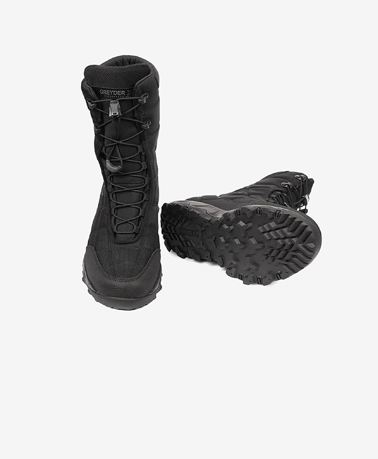 Kadın Siyah Su Geçirmez Outdoor Kar Botu - 7