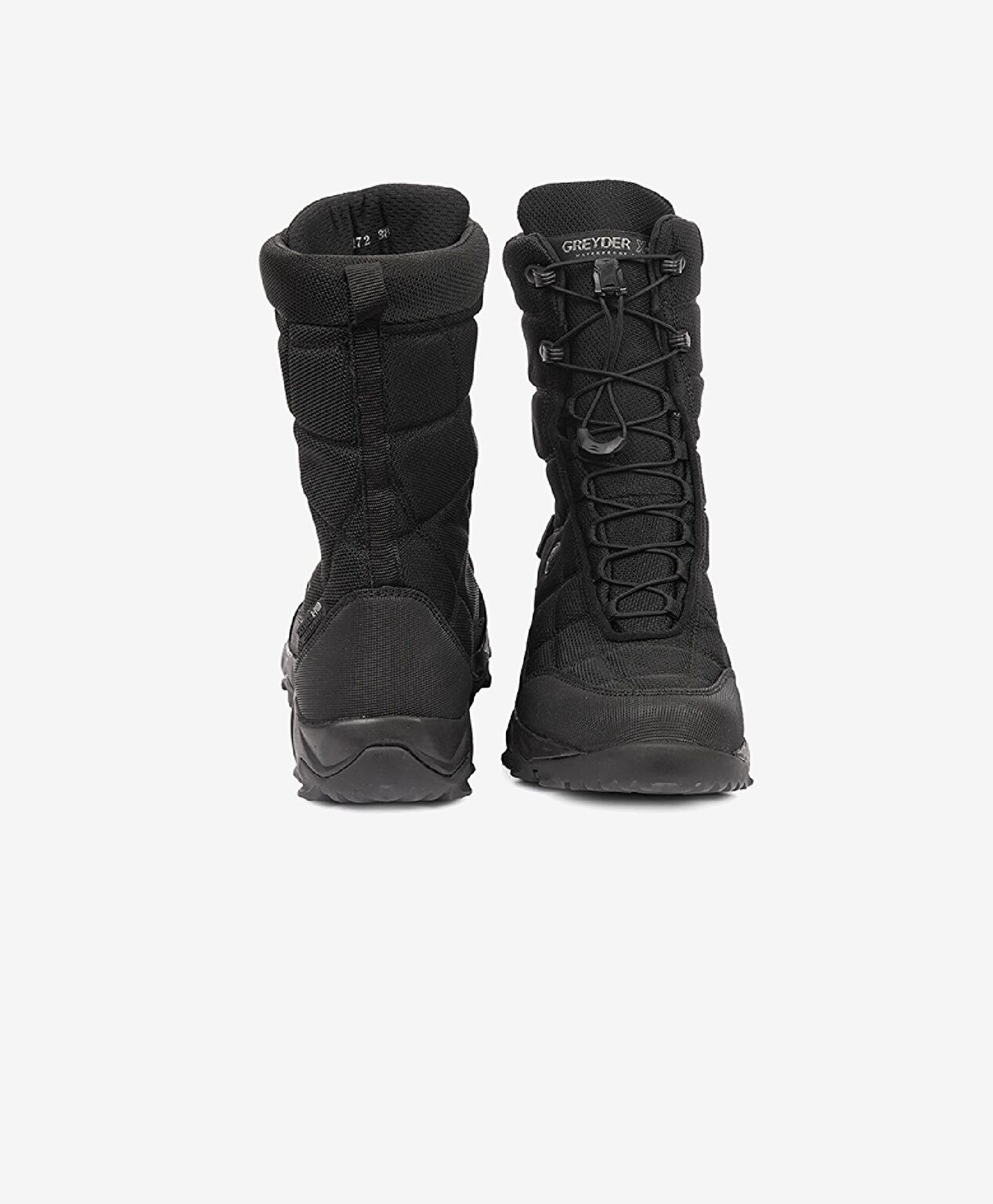 Kadın Siyah Su Geçirmez Outdoor Kar Botu - 8