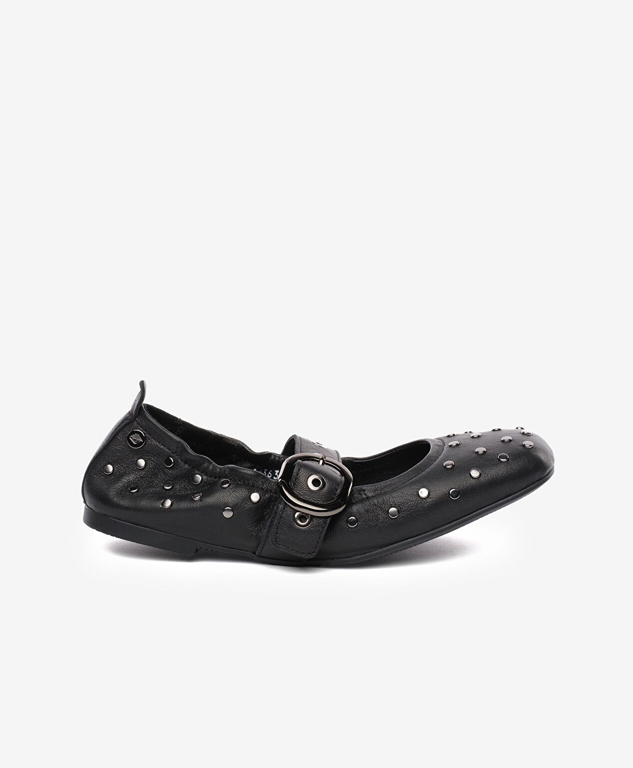 Kadın Siyah Hakiki Deri Babet - 1