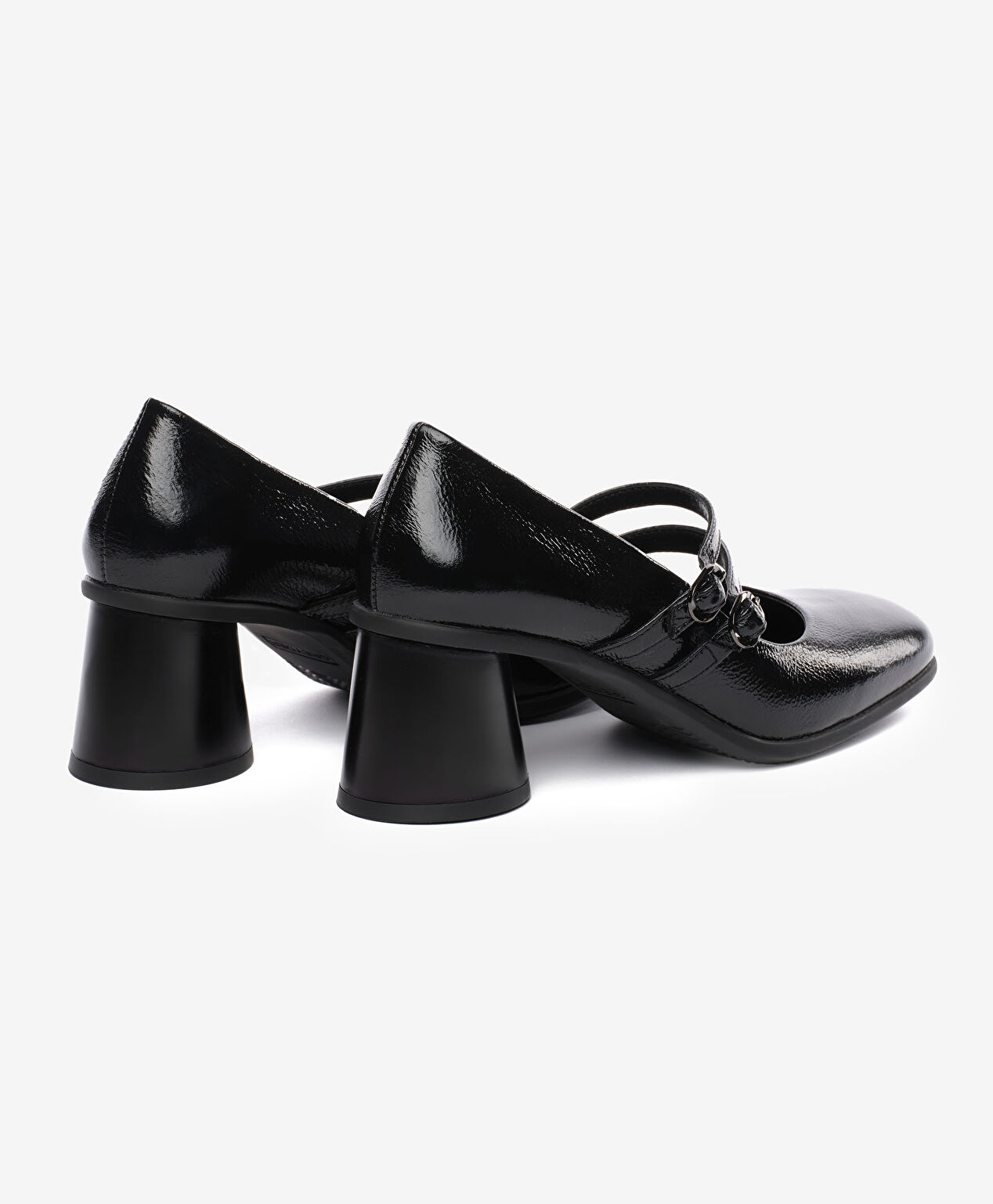Kadın Siyah Hakiki Deri Klasik Ayakkabı - 4