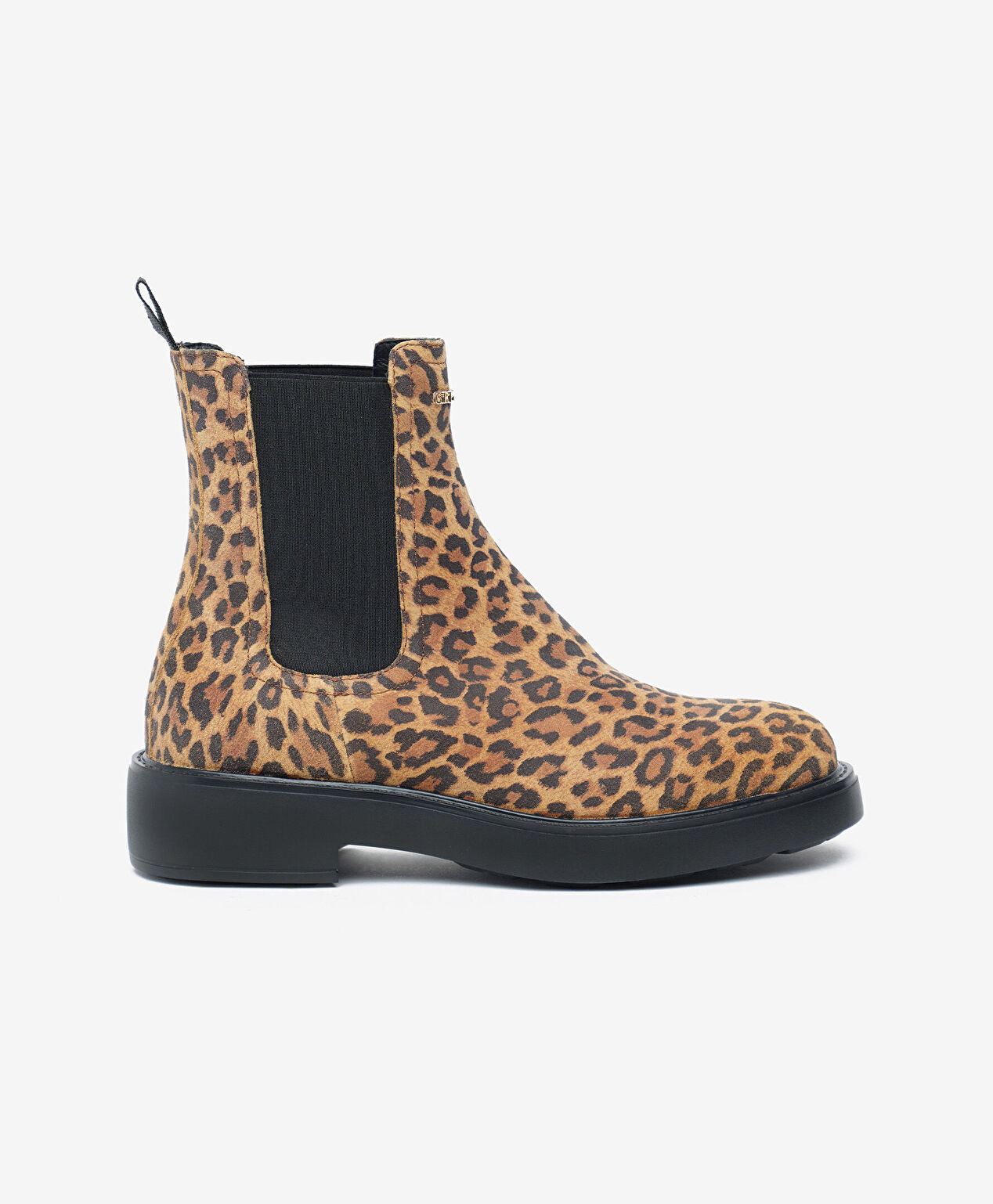 Kadın Leopar Hakiki Deri Chelsea Bot - 1