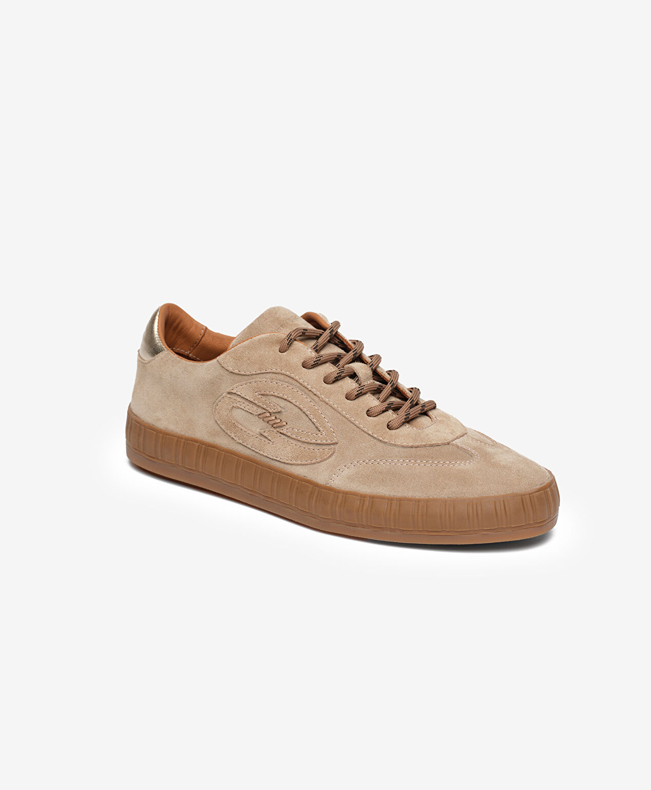 Kadın Vizon Hakiki Deri Sneaker Ayakkabı - 2