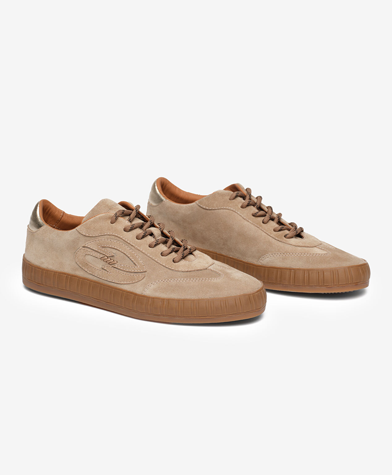 Kadın Vizon Hakiki Deri Sneaker Ayakkabı - 3