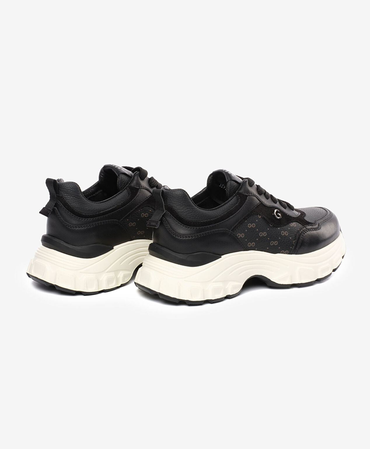 Kadın Siyah Hakiki Deri Spor Ayakkabı - 4