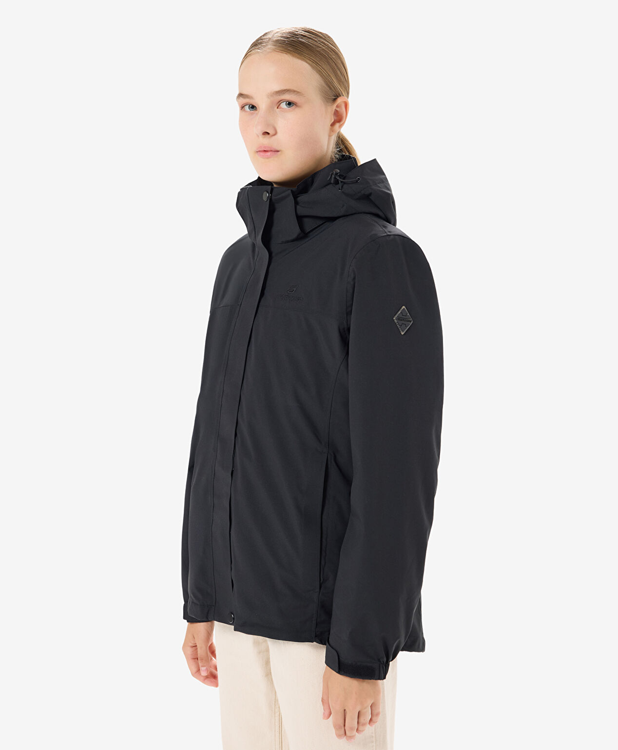 Kadın Siyah Mont - 3