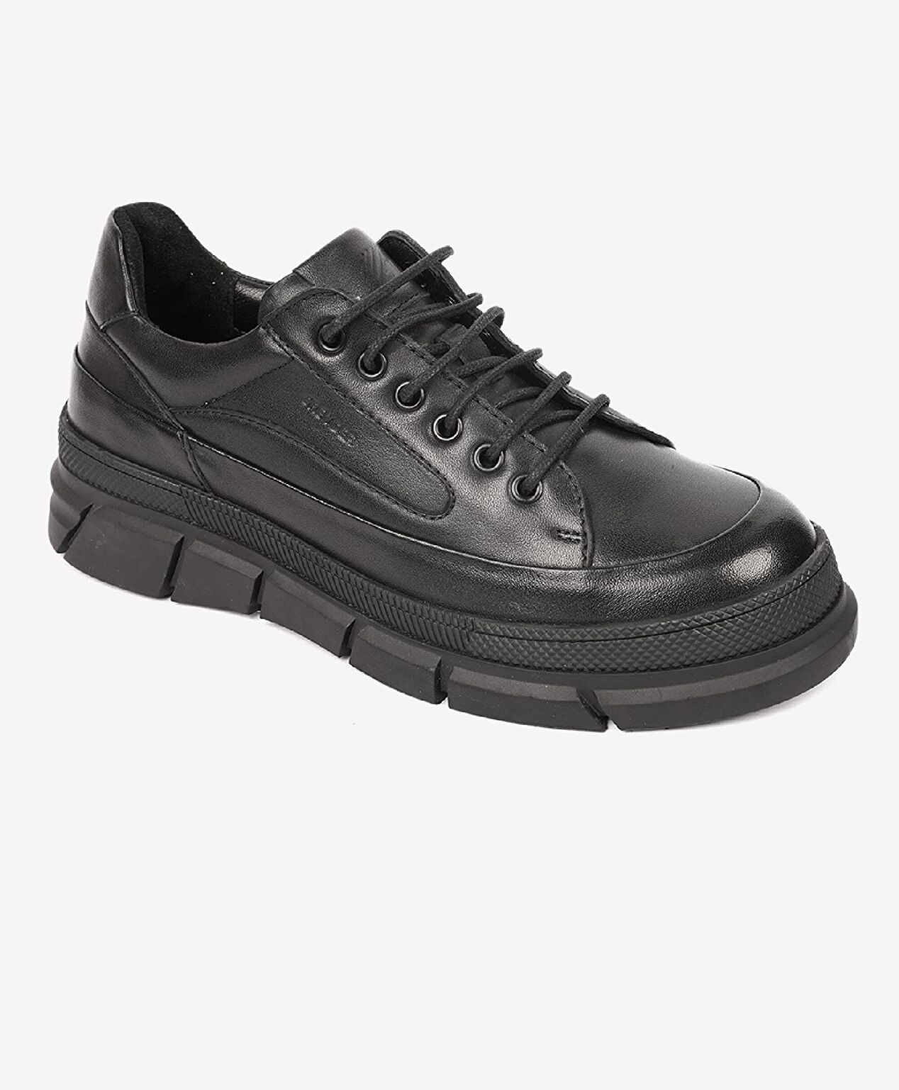 Kadın Siyah Hakiki Deri Ayakkabı - 2