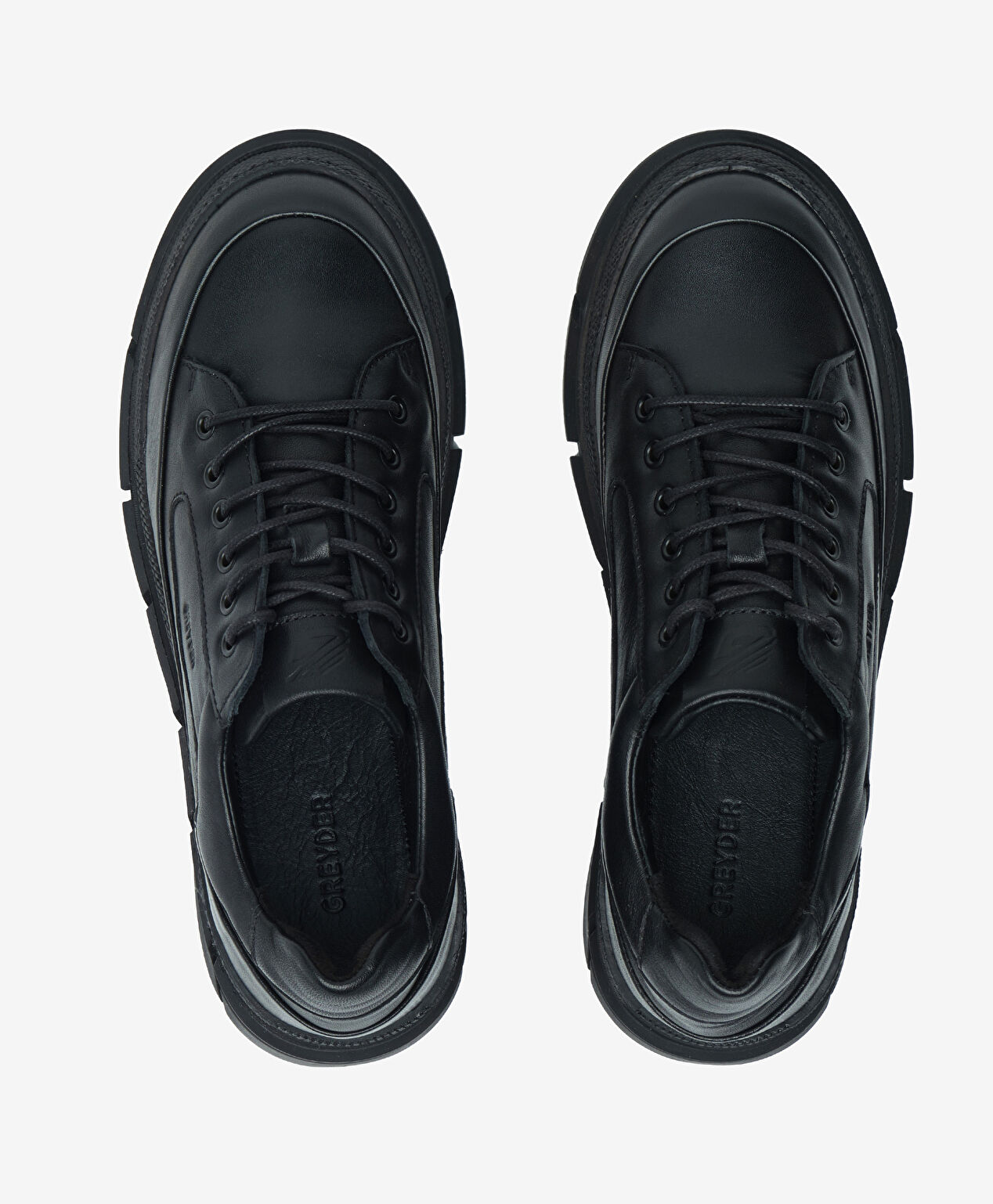 Kadın Siyah Hakiki Deri Ayakkabı - 5