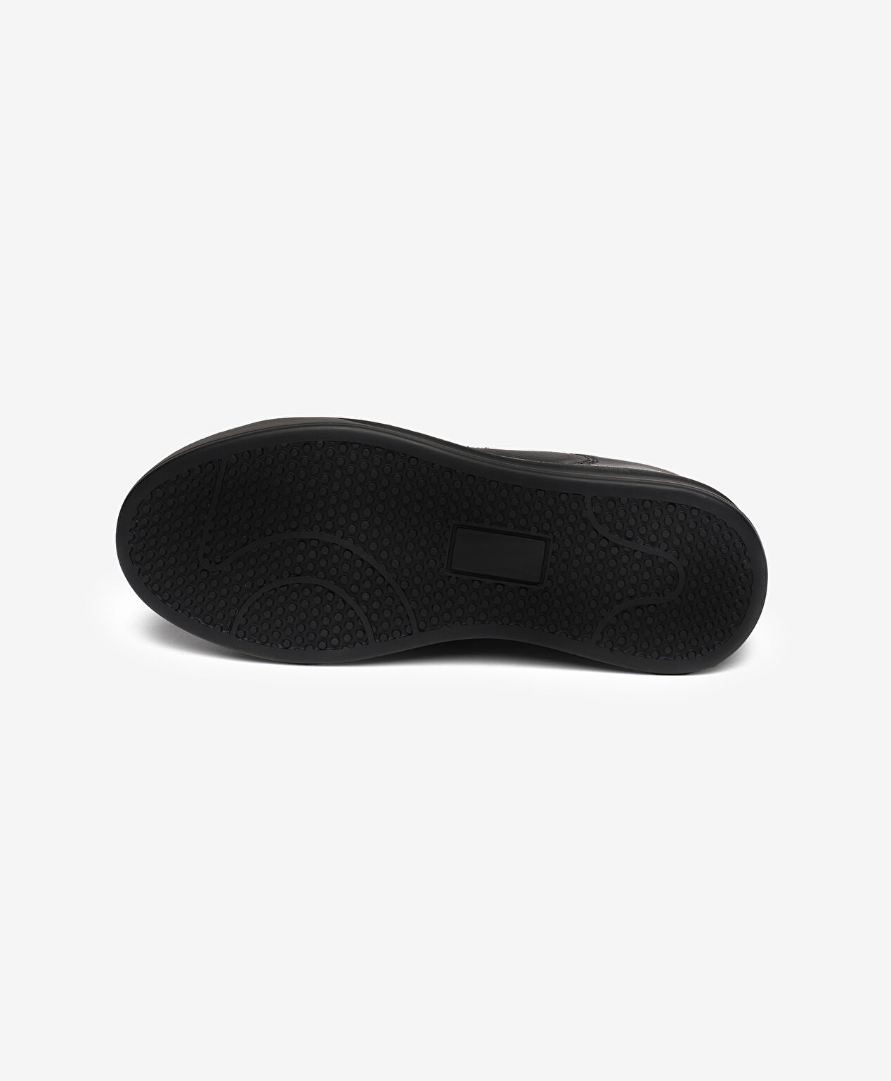 Kadın Siyah Hakiki Deri Sneaker Ayakkabı - 6