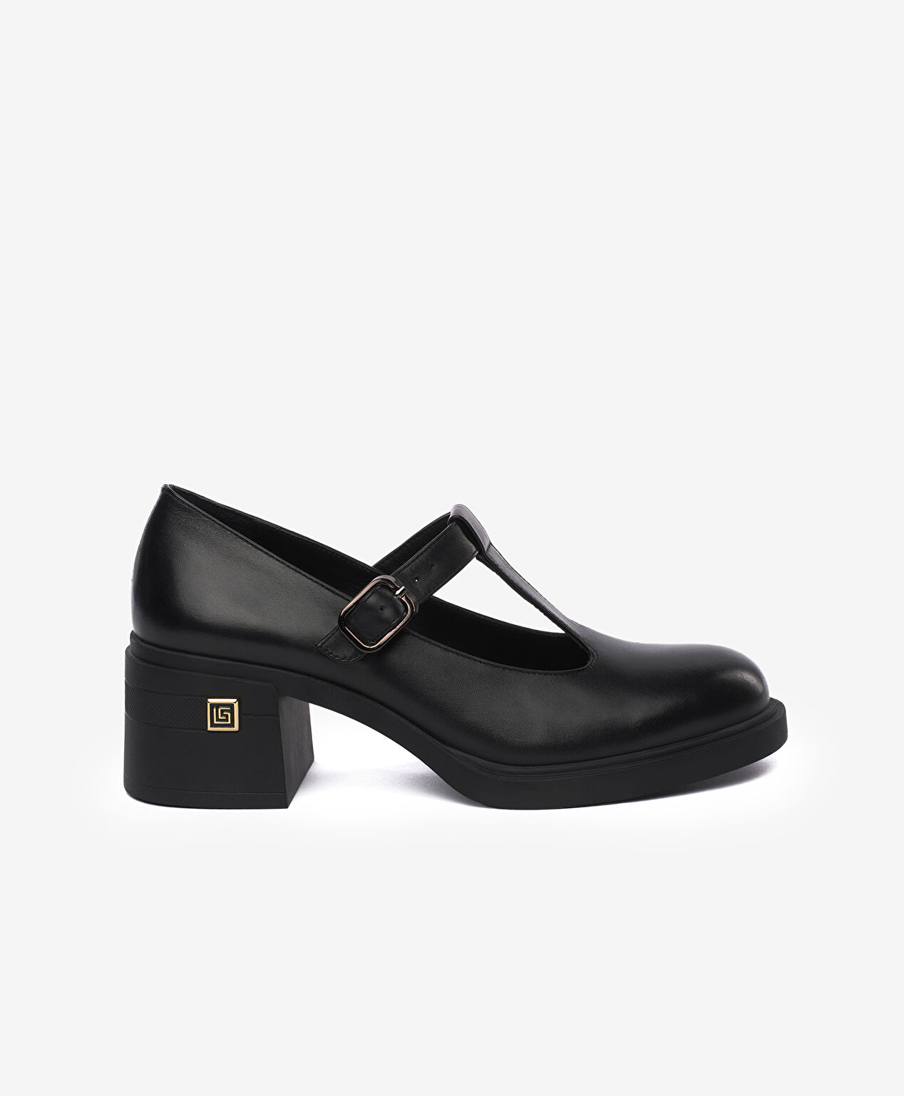 Kadın Siyah Hakiki Deri Klasik Ayakkabı - 1