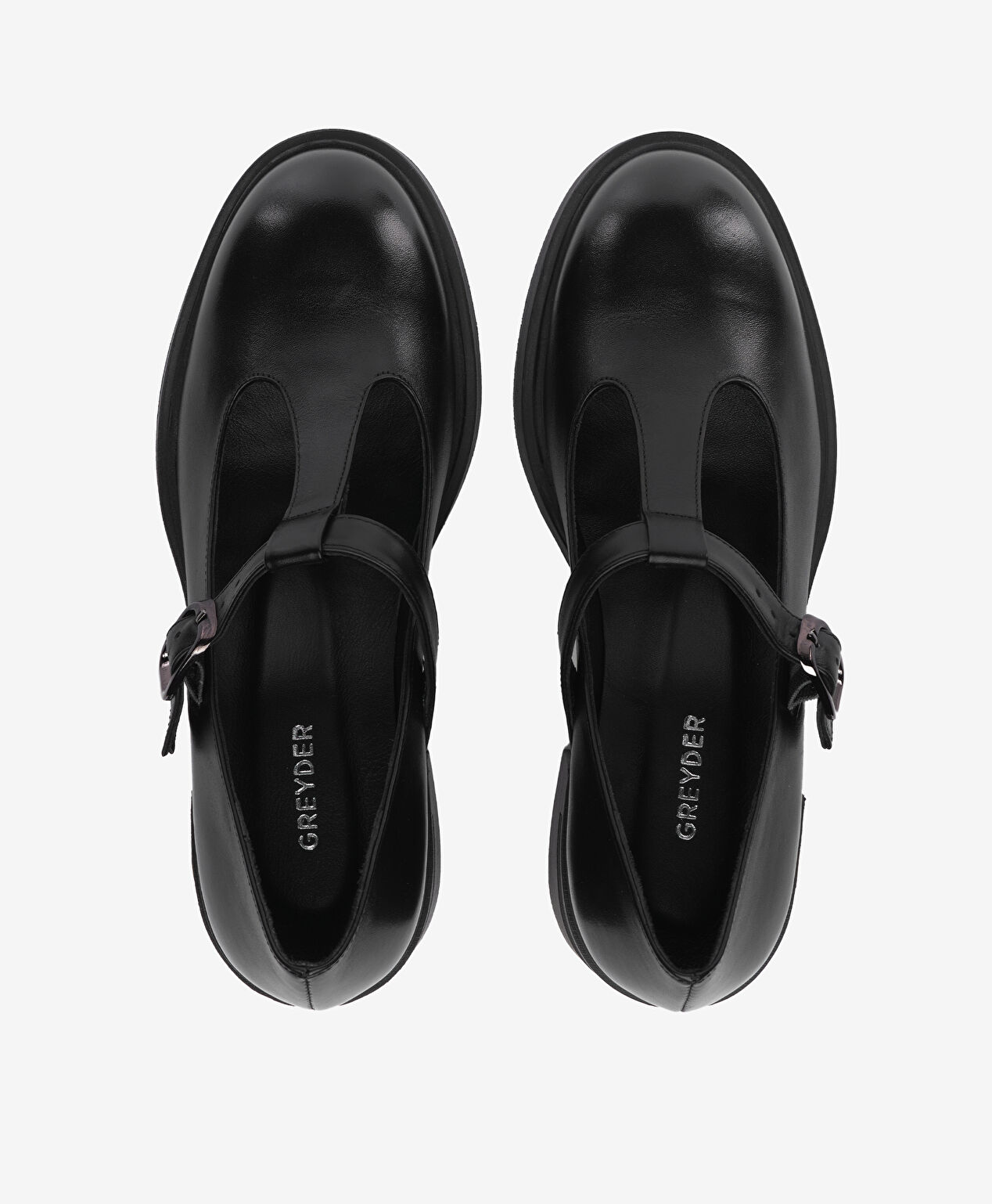 Kadın Siyah Hakiki Deri Klasik Ayakkabı - 5