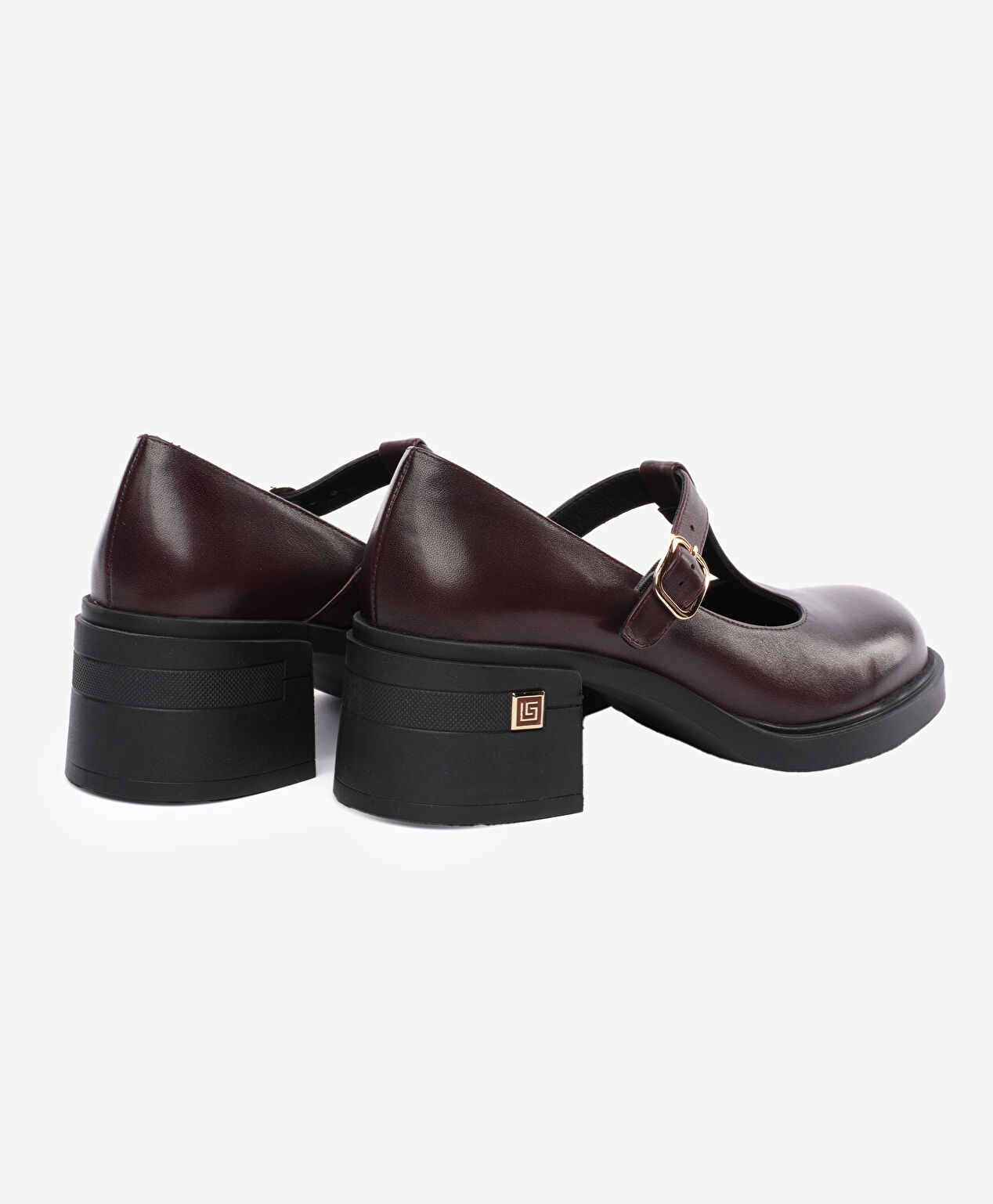 Kadın Bordo Hakiki Deri Klasik Ayakkabı - 4