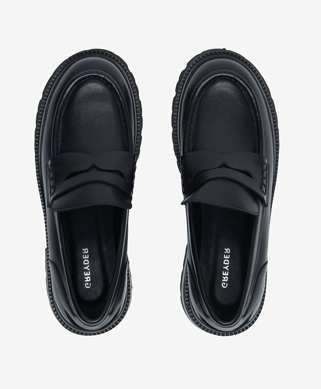 Kadın Siyah Hakiki Deri Loafer Ayakkabı - 5