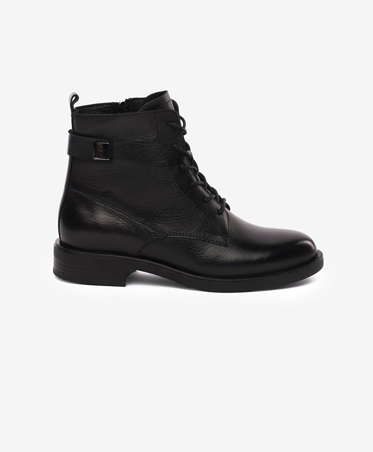 Kadın Siyah Hakiki Deri Bot - 1