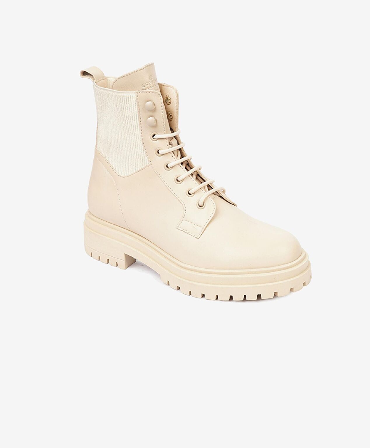 Kadın Ekru Hakiki Deri Bot - 2