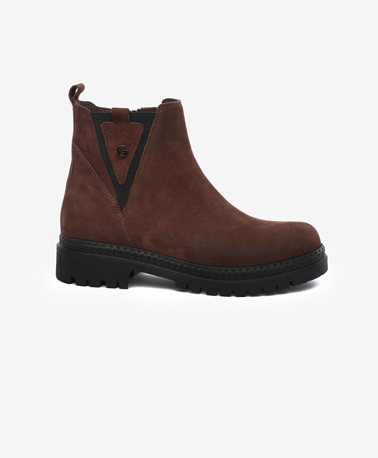 Kadın Kahverengi Hakiki Deri Bot - 1