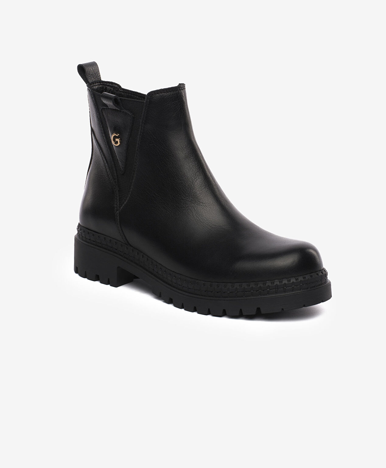 Kadın Siyah Hakiki Deri Bot - 2