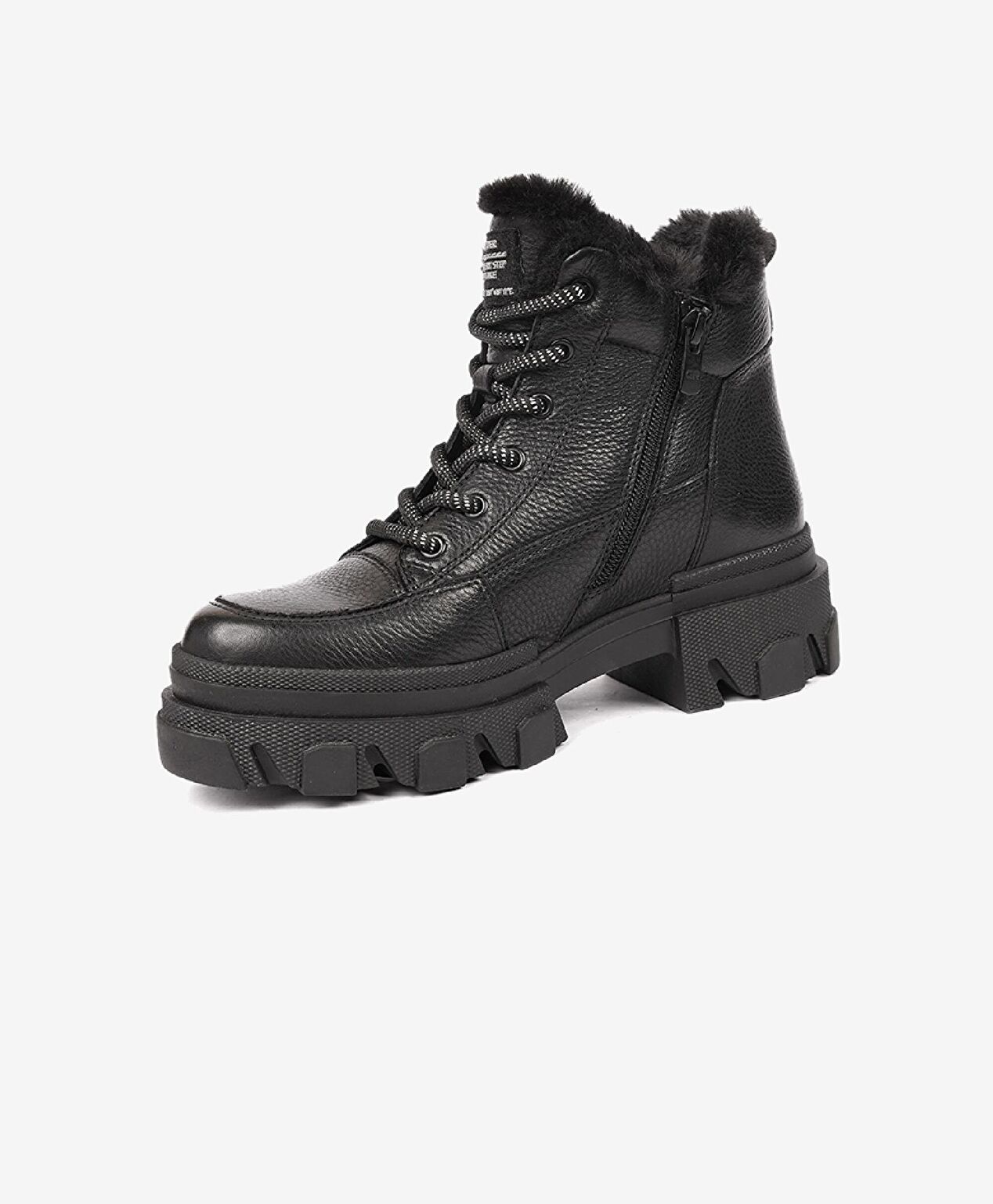 Kadın Siyah Hakiki Deri Bot - 3