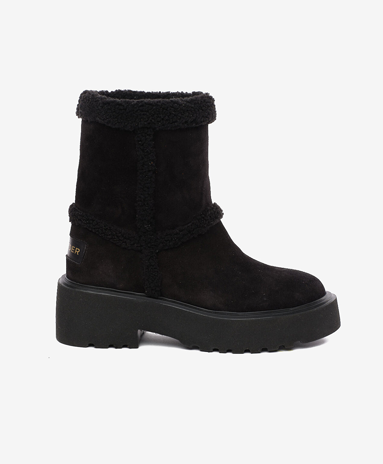 Kadın Siyah Hakiki Deri Bot - 1