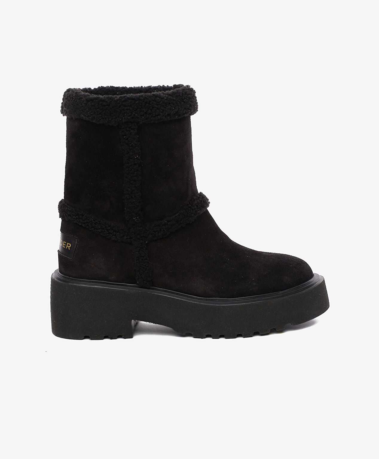 Kadın Siyah Hakiki Deri Bot - 1