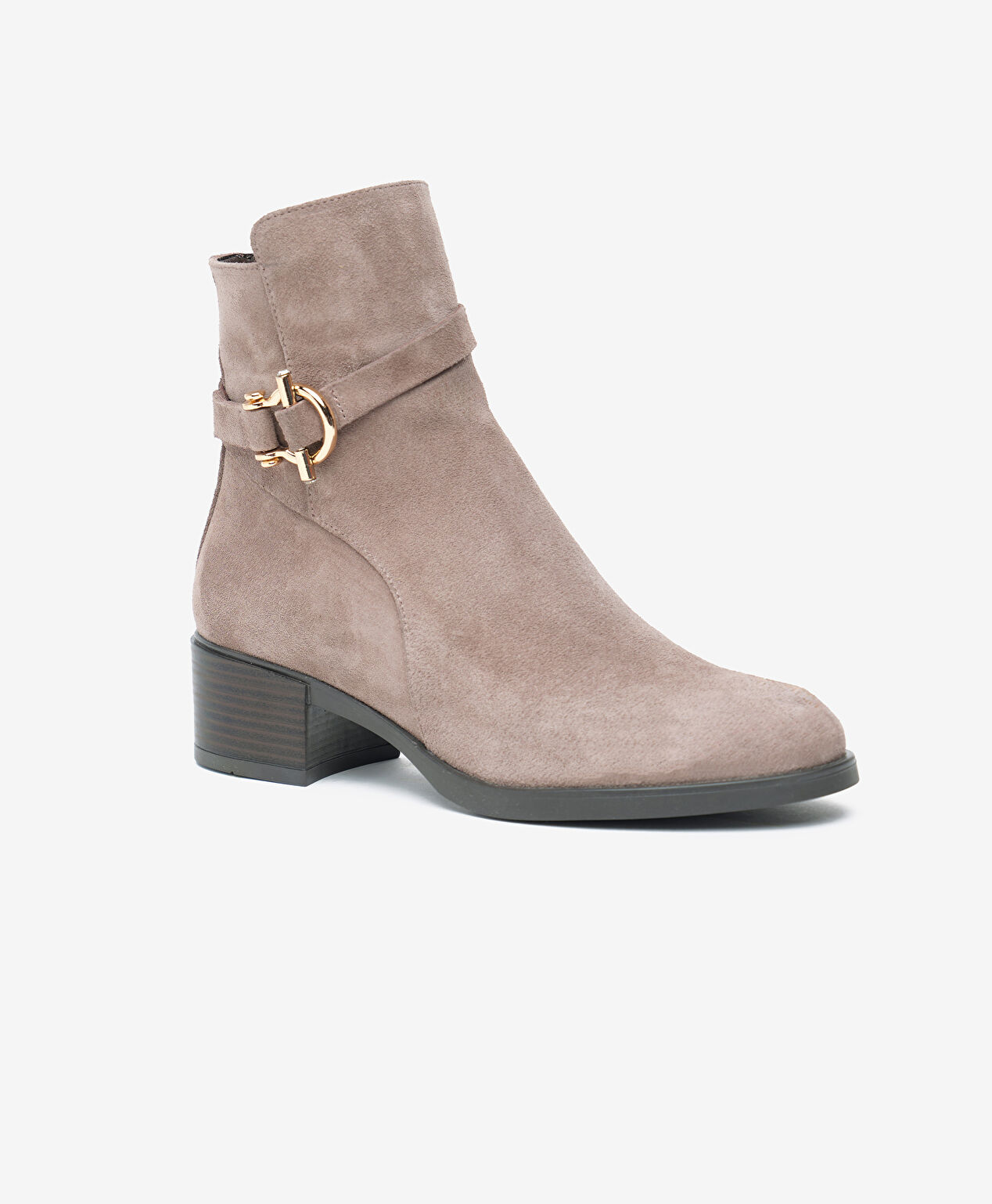 Kadın Vizon Süet Hakiki Deri Bot - 2