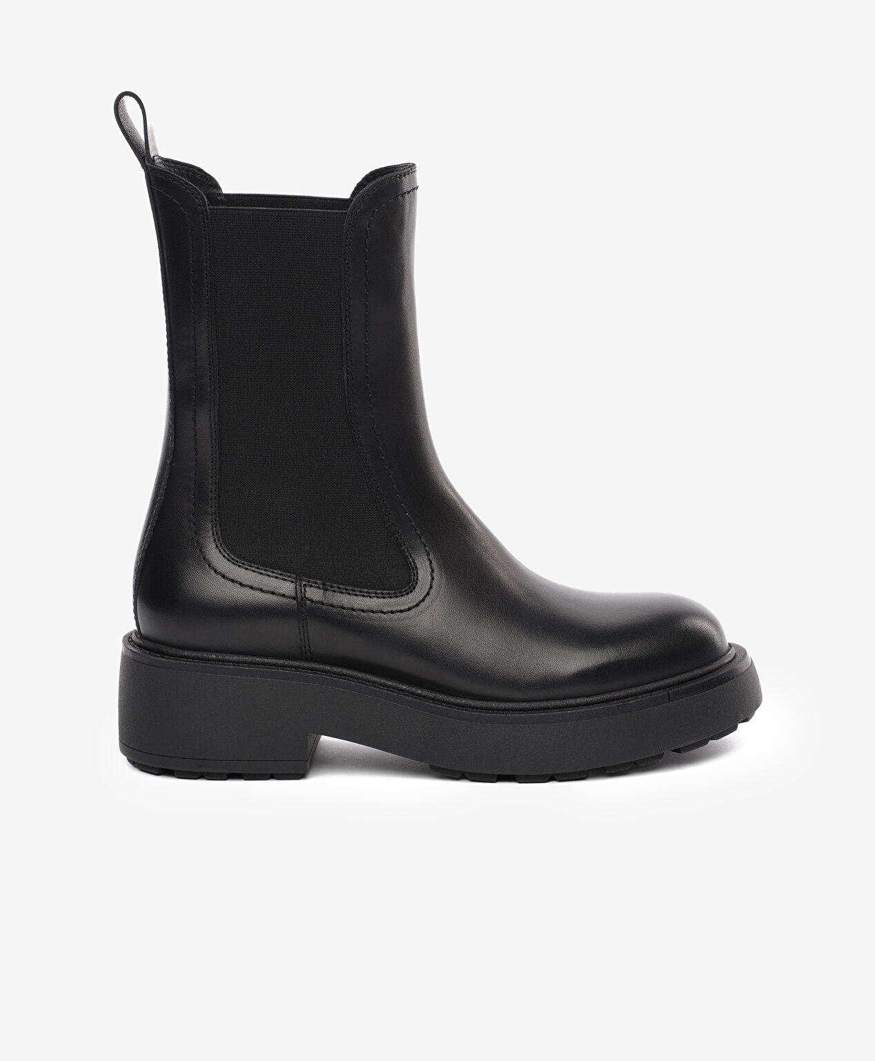 Kadın Siyah Hakiki Deri Bot - 1