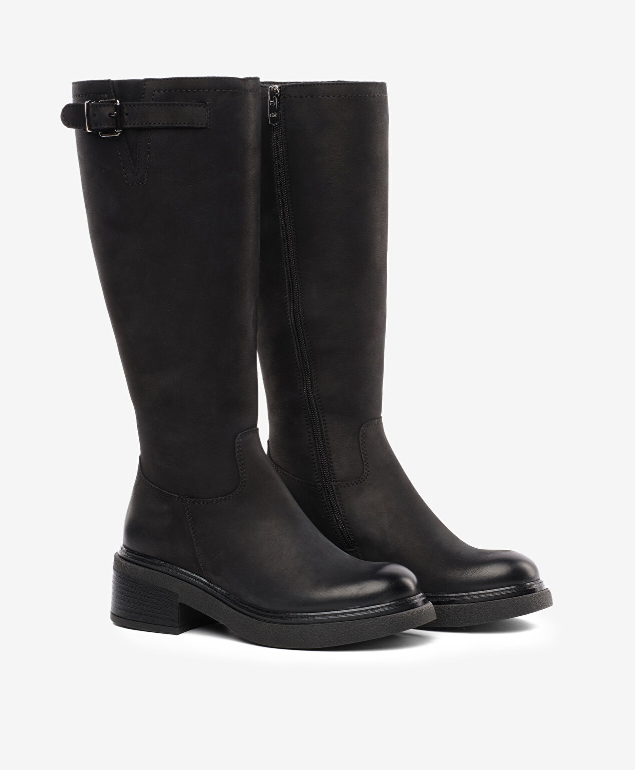 Kadın Siyah Hakiki Deri Çizme - 3