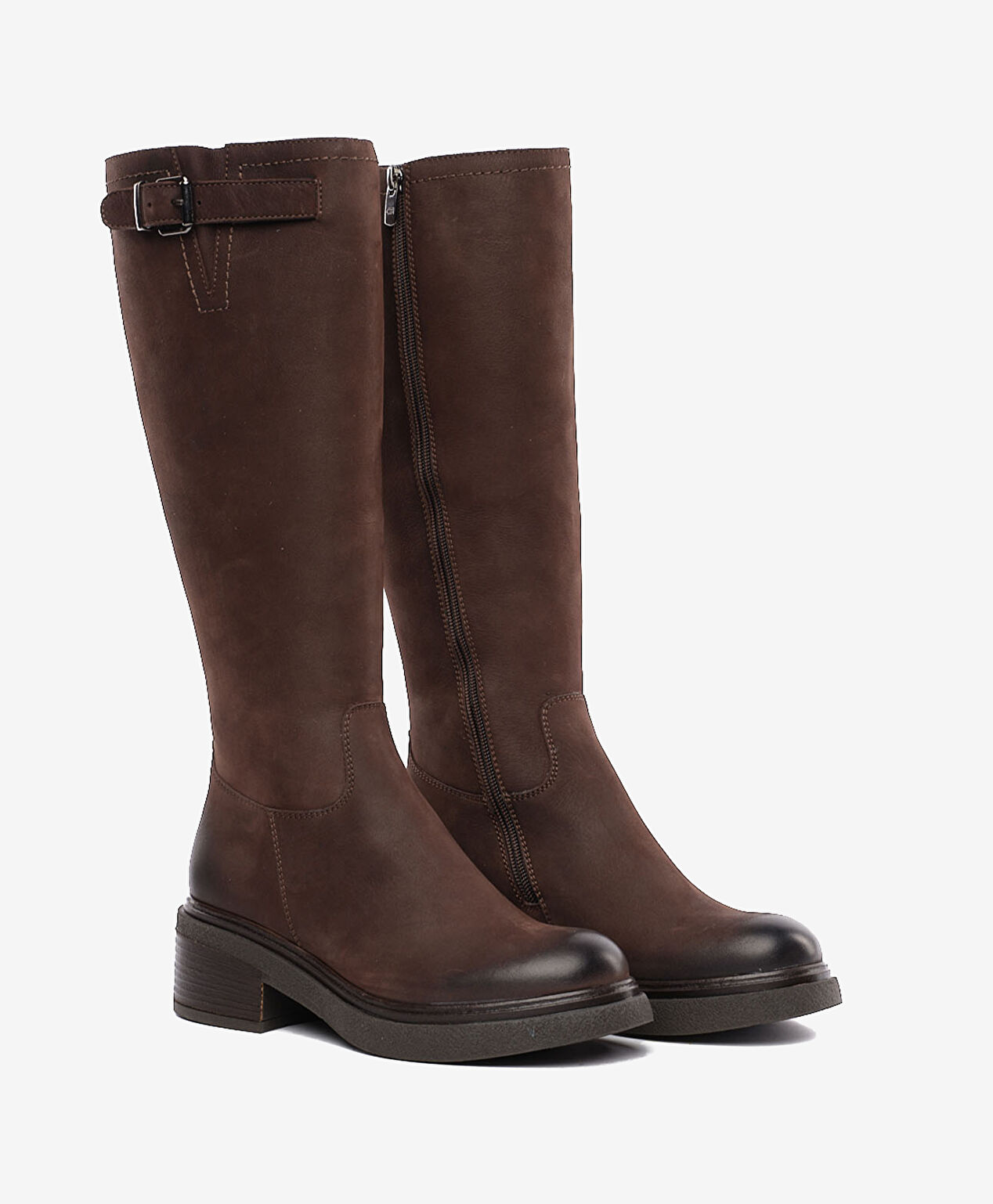 Kadın Kahverengi Hakiki Deri Çizme - 3